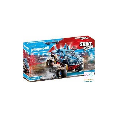 MONSTER TRUCK SHARK PLAYMOBIL STUNT