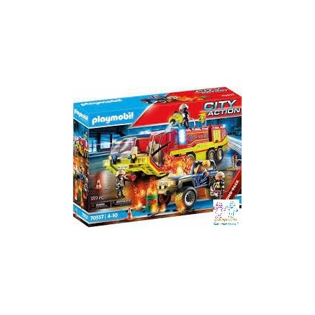 RESCATE CAMION BOMBEROS PLAYMOBIL