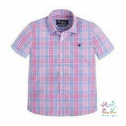 CAMISA M/C CUADROS