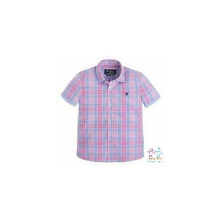 CAMISA M/C CUADROS