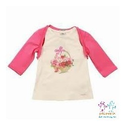 CONJ TWIN SET CESTA FLORES