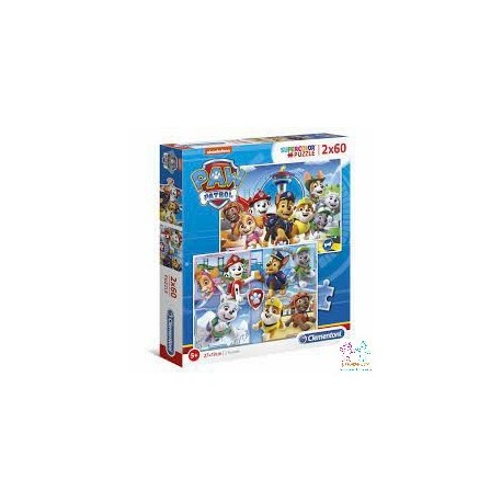 PUZZLE 2X60 PZAS. PATRULLA CANINA