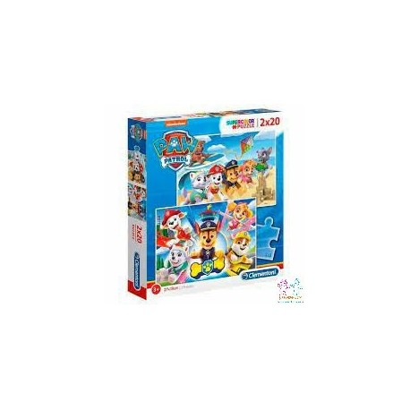 PUZZLE 2X20 PZAS. PATRULLA CANINA