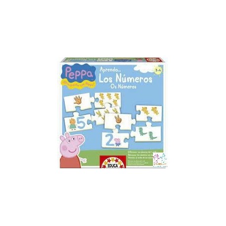 LOS NUMEROS PEPPA PIG