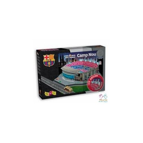 PUZZLE 3D CAMP NOU CON LUZ