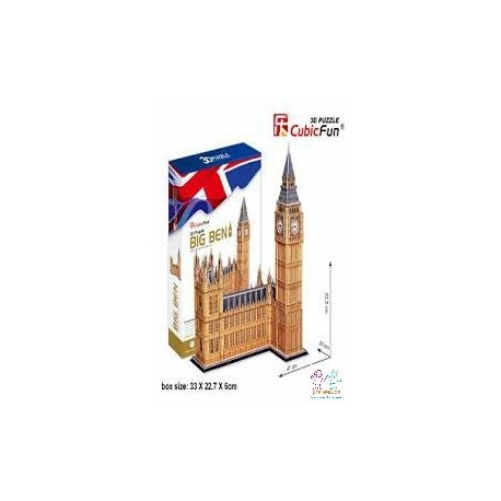 PUZZLE 3D BIG BEN Y ABADIA 117 PZAS