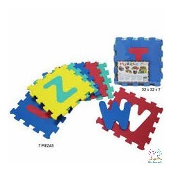 PUZZLE EVA 7 PZAS LETRAS