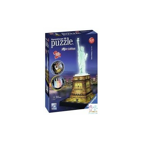 PUZZLE 3D C/LUZ ESTATUA DE LA LIBERTAD