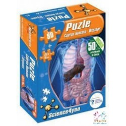 LIBRO PUZZLE CUERPO HUMANO