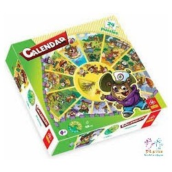 PUZZLE CALENDARIO 24PZAS