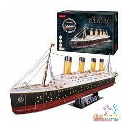 PUZZLE 3D TITANIC LED 266 PZAS.