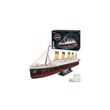 PUZZLE 3D TITANIC LED 266 PZAS.