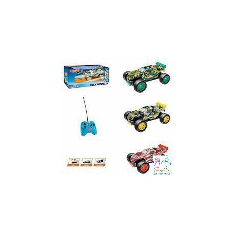 COCHE ROCK MONSTER HOT WHEELS R/C