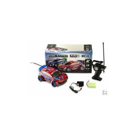 COCHE RALLY CROSS RED R/C, ESC,1/22