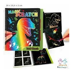 DINO WORLD MAGIC SCRATCH BOOK