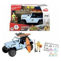 SURFER SET JEEP + FIGURA Y ACCESOR.