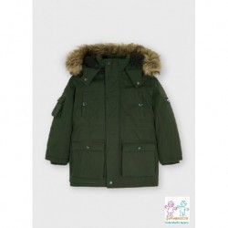 Parka capucha de pelo