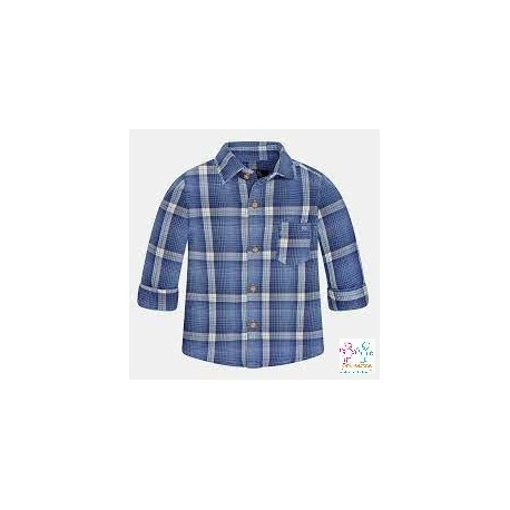 CAMISA M/L CUADROS DOBLE CARA