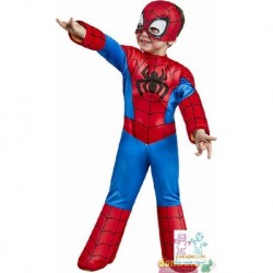 DISFRAZ SPIDERMAN PREESCOLAR 2-3 AÑOS