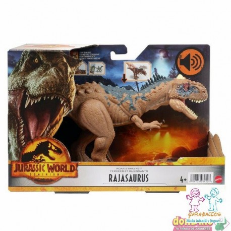 JURASSIC WORD RAJASAURUS