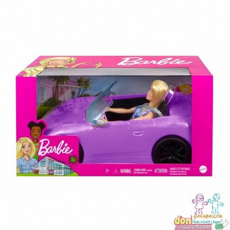 BARBIE C/DESCAPOTABLE