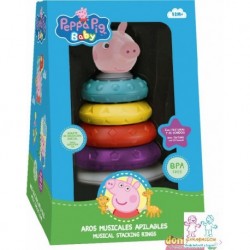 AROS APILABLES PEPPA PIG C/SONIDO