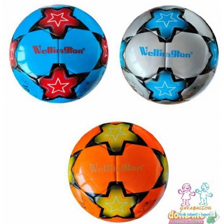 BALON FUTBOL CUERO T-5 WELLINGTON