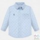 Camisa m/l jacquard