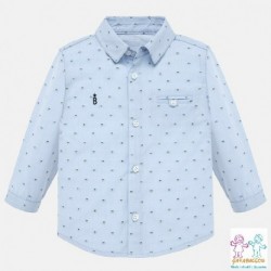 Camisa m/l jacquard