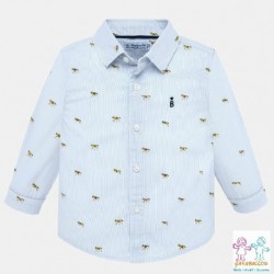 Camisa m/l estampada