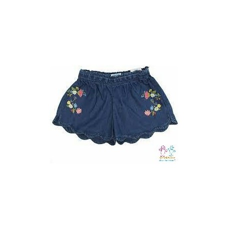 SHORT TENCEL BORDADO