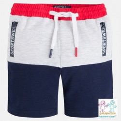 BERMUDA FELPA COMBINADA