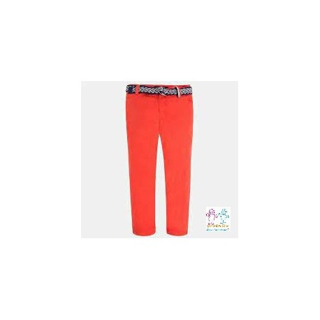 PANTALON CHINO CON CINTURON