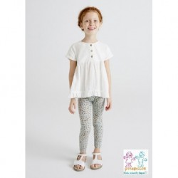 Conj. leggings corazones