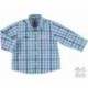 CAMISA M/L CUADROS POPELIN