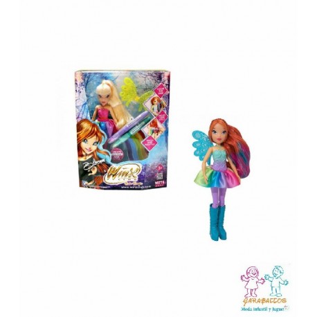 MUÑECA WINX CLUB MECHAS MAGICAS