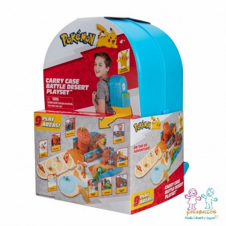 PLAYSET DESIERTO POKEMON TRANSFORMA