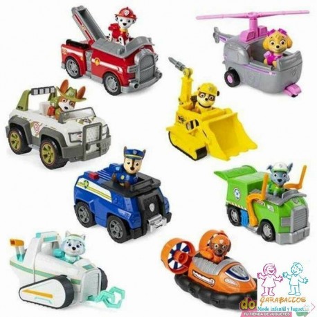 VEHICULO + FIGURA PATRULLA CANINA