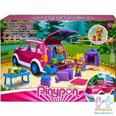 PINYPON COCHE CAMPING C/2 FIGURAS