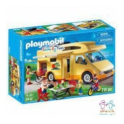 CARAVANA DE VACACIONES PLAYMOB