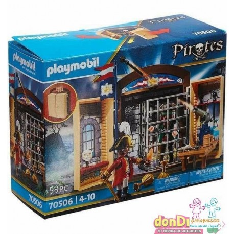 COFRE AVENTURA PIRATA PLAYMOBI