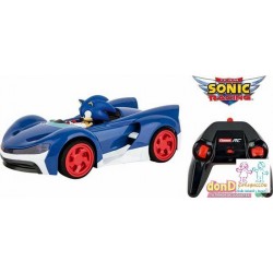 COCHE TEAM SONIC R/C 1:18 LUCES LED