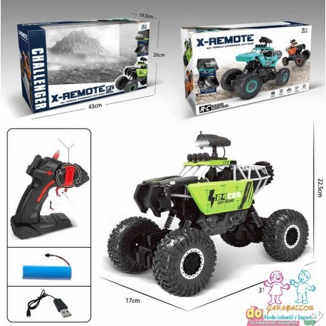 COCHE OFF-ROAD X-REMOTE R/C