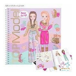 Cuaderno con calcomanías TOPModel Dress me URBAN JUNGLE