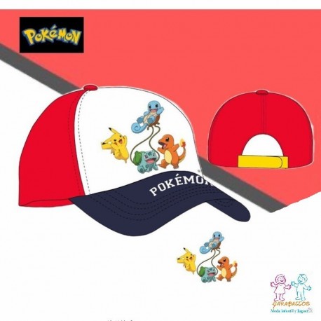 GORRA INFANTIL POKEMON III T 52-54