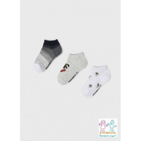 Set 3 calcetines cortos skate